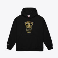 Толстовка New York Knicks Mitchell & Ness Black 2026 NBA Finals Champions Gold Coffee Cup