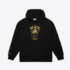 Толстовка New York Knicks Mitchell & Ness Black 2026 NBA Finals Champions Gold Coffee Cup