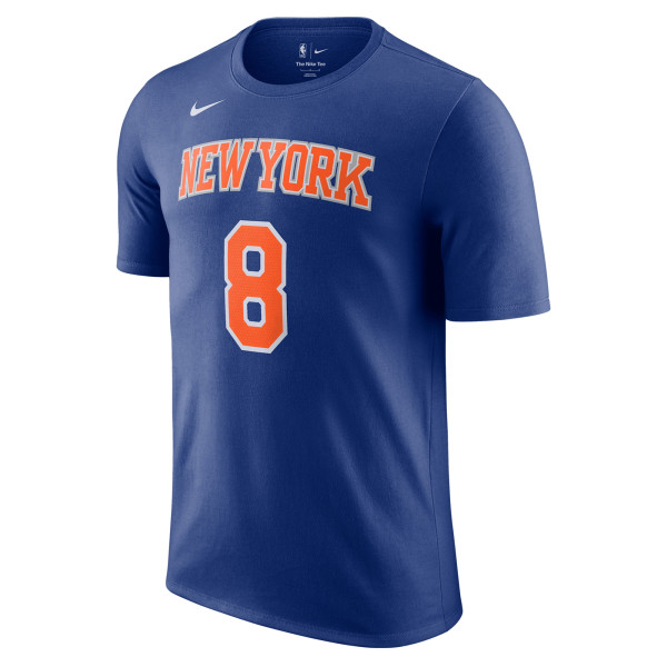 Футболка Unisex New York Knicks OG Anunoby Nike Blue Name & Number - Icon Edition
