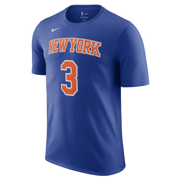 Футболка Unisex New York Knicks Josh Hart Nike Blue Name & Number - Icon Edition