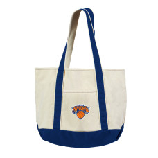 New York Knicks The Northwest Group Colored Strap Canvas Tote Bag