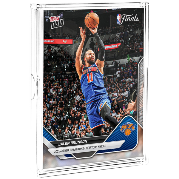 Карточка 2026 NBA Champions - New York Knicks - NBA Topps NOW® 16-Card Team Set