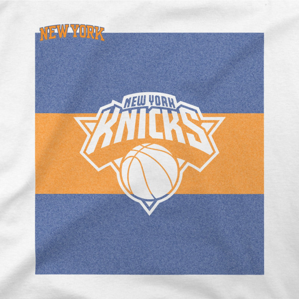 Детская футболка New York Knicks Stadium Essentials White Faded Pop