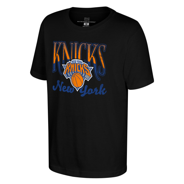 Детская футболка New York Knicks Stadium Essentials Black Sky High