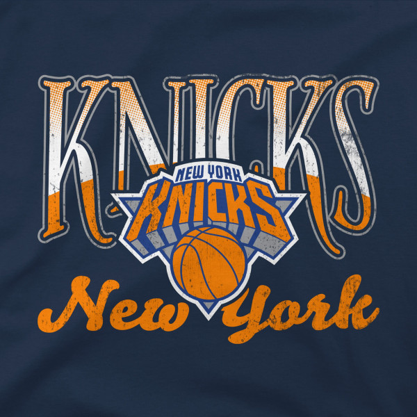 Детская футболка New York Knicks Stadium Essentials Navy Sky High