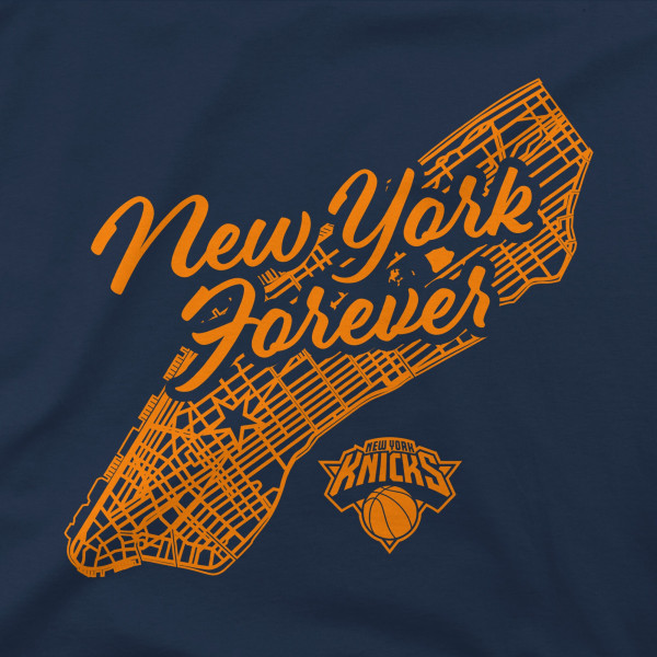 Футболка Unisex New York Knicks Stadium Essentials Navy Home State