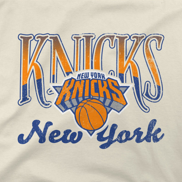 Футболка Unisex New York Knicks Stadium Essentials Natural Sky High