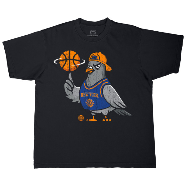 Футболка Unisex New York Knicks Stadium Essentials Black Pigeon