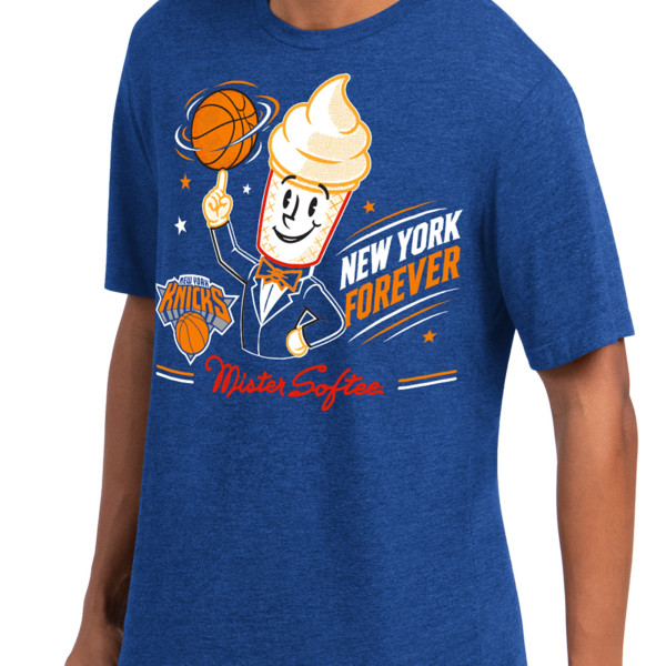 Футболка New York Knicks Starter Royal Mister Softee Prime Time