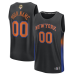 Подростковая Именная джерси New York Knicks Fanatics Black 2026 NBA Finals Fast Break - Statement Edition