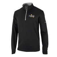 New York Knicks Columbia Black 2026 NBA Finals Champions Wickhams Hills Omni-Wick Quarter-Zip Pullover
