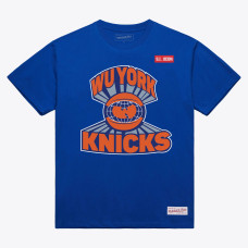 Футболка New York Knicks x Wu-Tang Mitchell & Ness Blue Wu York