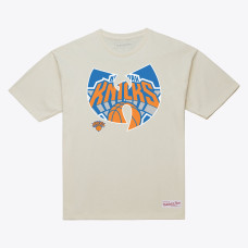 Футболка New York Knicks x Wu-Tang Mitchell & Ness Cream