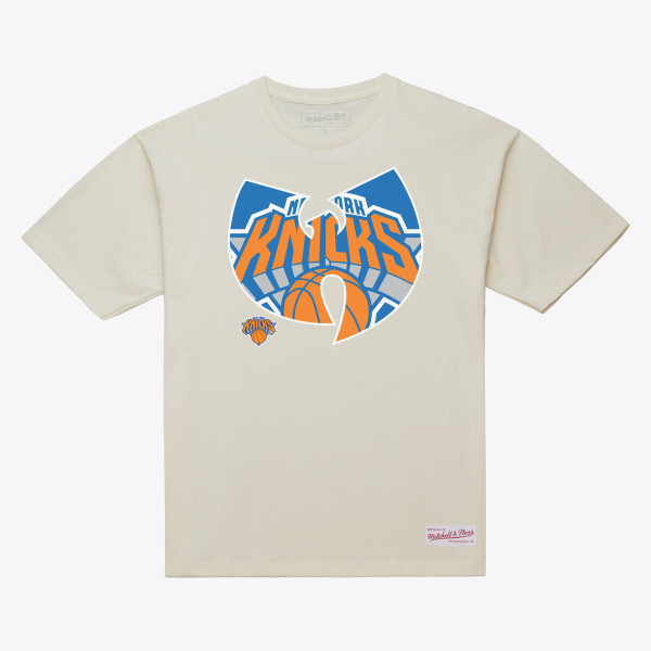Футболка New York Knicks x Wu-Tang Mitchell & Ness Cream