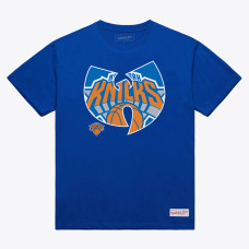 Футболка New York Knicks x Wu-Tang Mitchell & Ness Blue