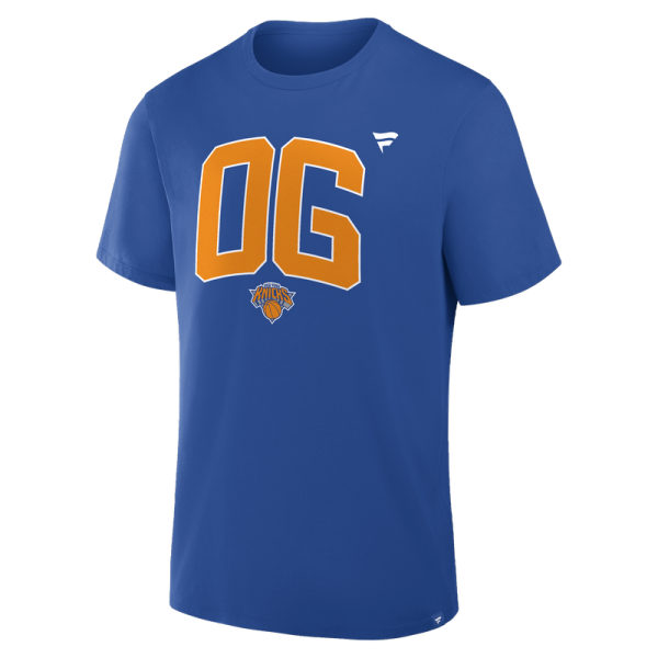 Футболка New York Knicks OG Anunoby Blue Name