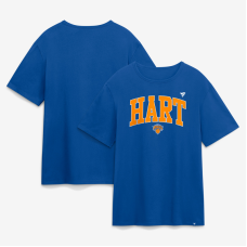 Футболка New York Knicks Josh Hart Blue Name
