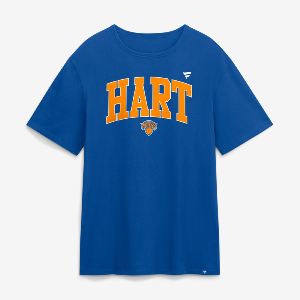 Футболка New York Knicks Josh Hart Blue Name