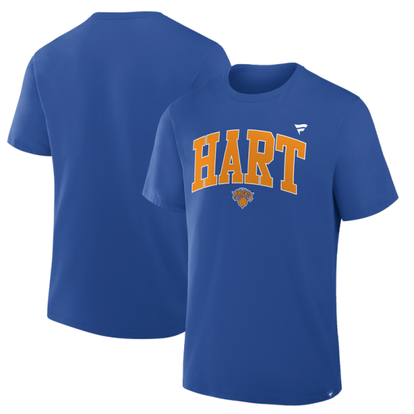 Футболка New York Knicks Josh Hart Blue Name