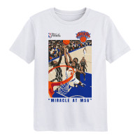 Футболка Preschool New York Knicks OG Anunoby Outerstuff White 2026 NBA Finals Game 4 Tip-In