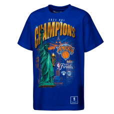 Детская футболка New York Knicks Mitchell & Ness Blue Lady Liberty