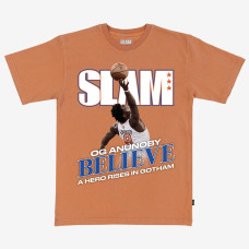 Футболка Unisex New York Knicks OG Anunoby SLAM Orange Cover Graphic