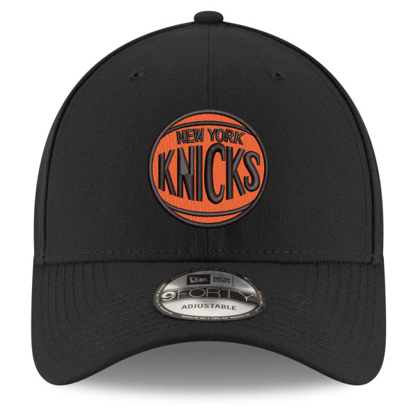 Детская бейсболка New York Knicks New Era Black Basketball Logo