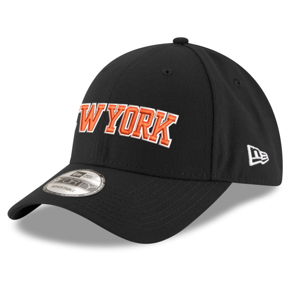 Детская бейсболка New York Knicks New Era Black Wordmark