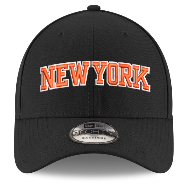 Детская бейсболка New York Knicks New Era Black Wordmark