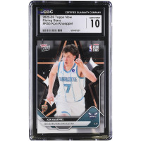 Карточка Kon Knueppel Charlotte Hornets 2025-26 Topps Now Rising Stars #RS5 CGC Authenticated 10