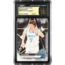 Карточка Kon Knueppel Charlotte Hornets 2025-26 Topps Now Rising Stars #RS5 CGC Authenticated PRISTINE 10