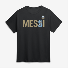 Футболка Lionel Messi Argentina National Team Graphic - Black