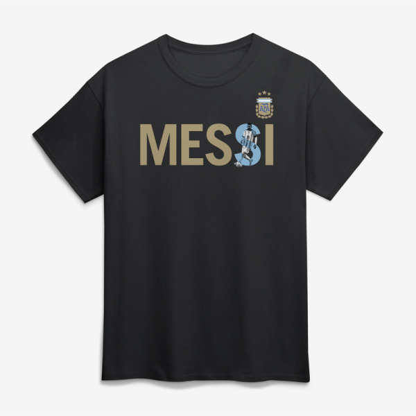 Футболка Lionel Messi Argentina National Team Graphic - Black