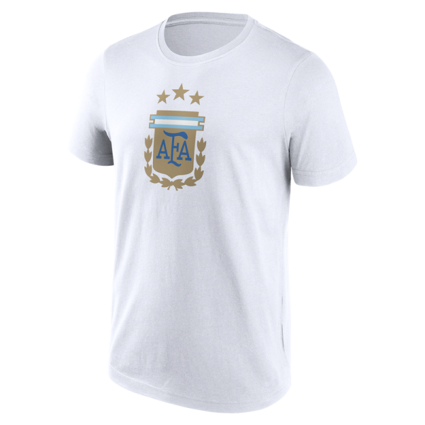 Футболка Argentina National Team Primary Logo - White