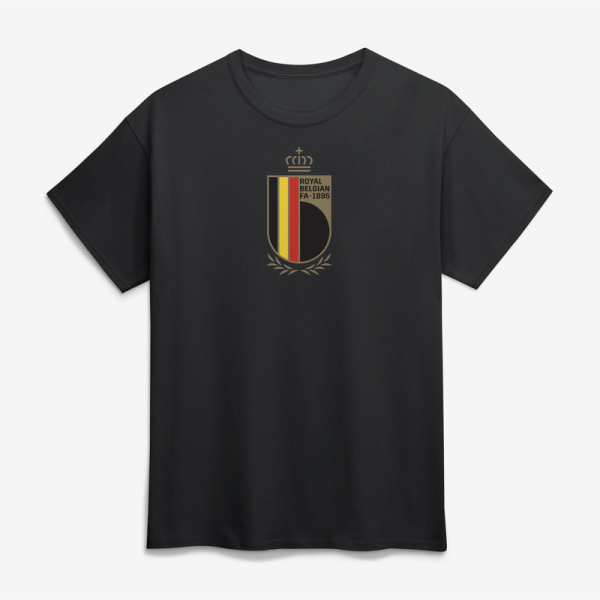 Футболка Belgium National Team Primary Logo - Black