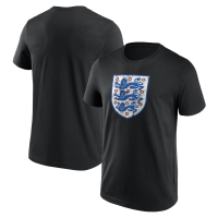 Футболка England National Team Distressed Retro Logo - Black