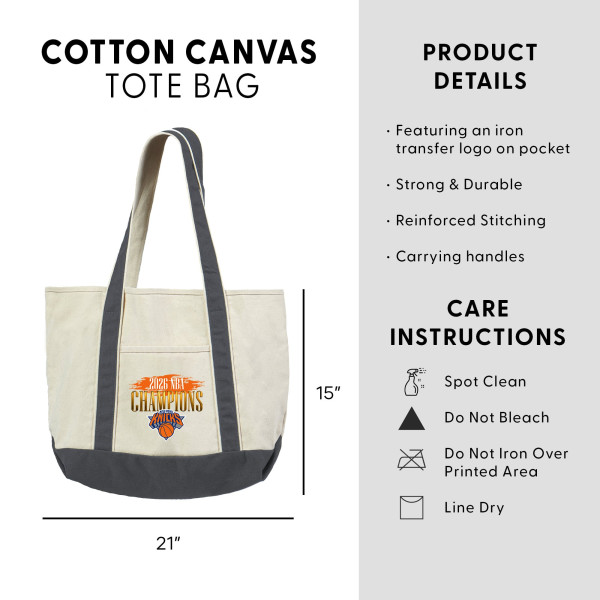 New York Knicks The Northwest Group 2026 NBA Finals Champions Pinnacle Tote Bag