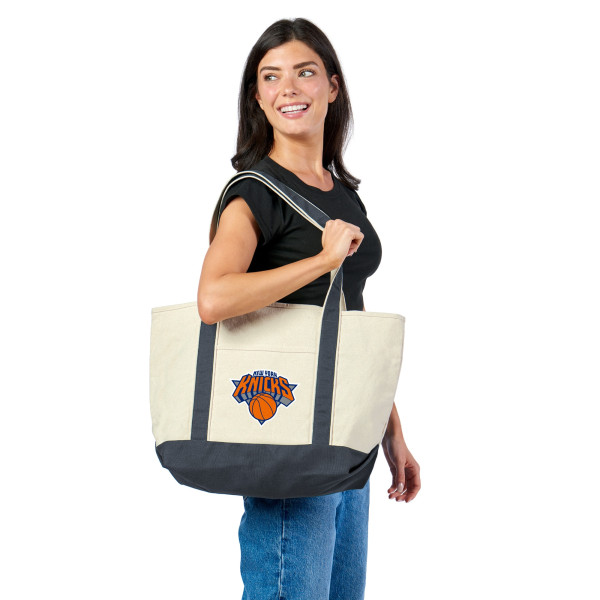 New York Knicks The Northwest Group Canvas Tote Bag with Straps