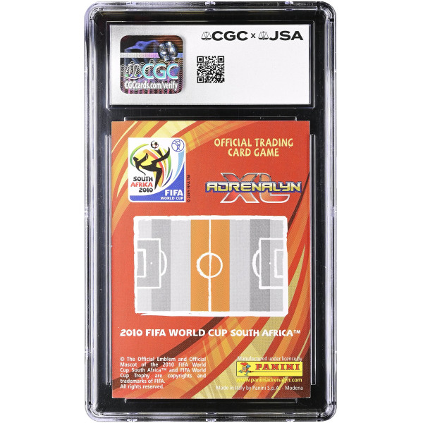 Карточка Xabi Alonso Spain National Team Autographed 2010 Panini Adrenalyn XL World Cup #NNO CGC Authenticated 9/10