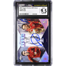Карточка Xavi Hernandez Spain National Team Autographed 2024 Topps Chrome UEFA Euro Dream Big #DB-6 CGC Authenticated 9.5/10