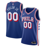 Джерси Unisex Philadelphia 76ers Labaron Philon Jr. Nike Royal Swingman - Icon Edition