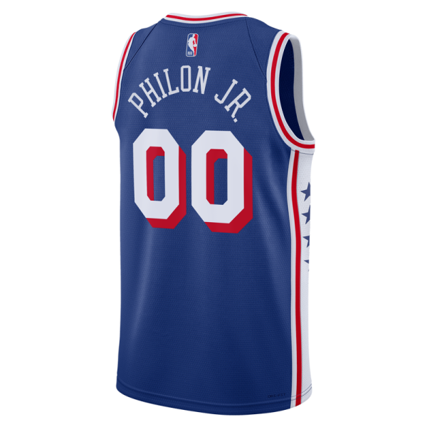 Джерси Unisex Philadelphia 76ers Labaron Philon Jr. Nike Royal Swingman - Icon Edition