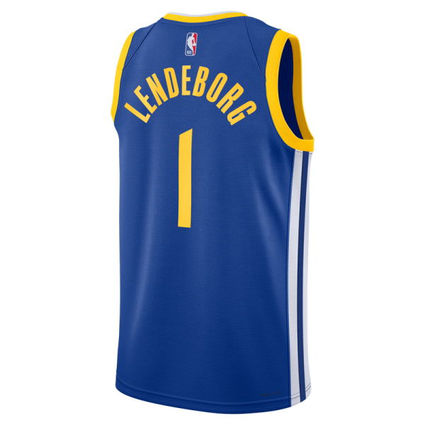 Джерси Unisex Golden State Warriors Yaxel Lendeborg Nike Royal Swingman - Icon Edition