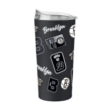 Термос Brooklyn Nets Logo Brands 20oz. Dreamweave Powder Coat