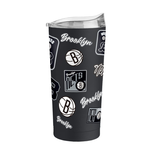 Термос Brooklyn Nets Logo Brands 20oz. Dreamweave Powder Coat