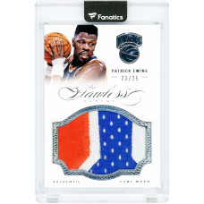 Карточка Patrick Ewing New York Knicks 2013 Panini Flawless Game-Worn Relic #73 #23/25