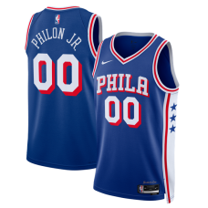 Детская джерси Philadelphia 76ers Labaron Philon Jr. Nike Royal Swingman - Icon Edition