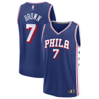 Джерси Philadelphia 76ers Jaylen Brown Fanatics Royal Fast Break - Icon Edition