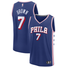 Джерси Philadelphia 76ers Jaylen Brown Fanatics Royal Fast Break - Icon Edition