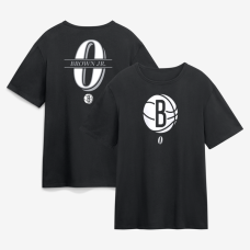 Футболка Brooklyn Nets Mikel Brown Jr. Black In the Paint Legacy
